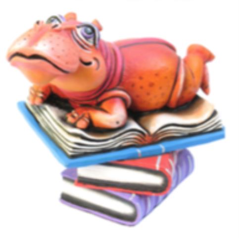 Carlos and Albert Book Club Hippo (Mini)